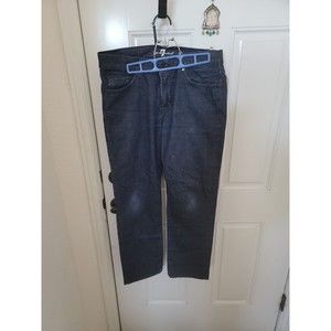 7 For All Mankind Slimmy Jeans Dark Blue W32 L28